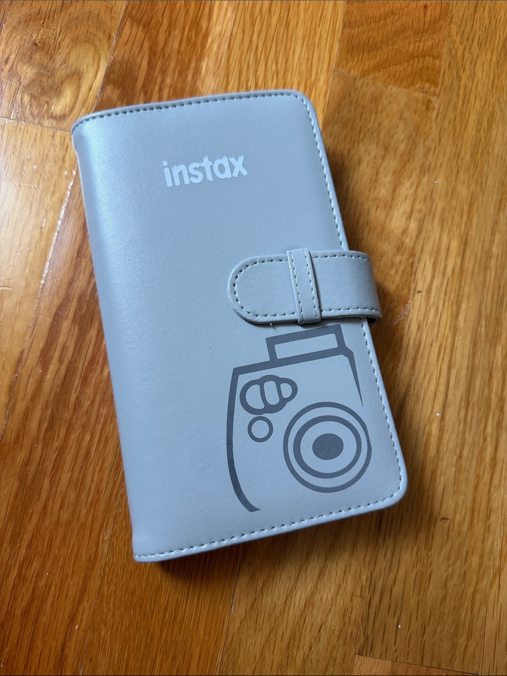 Instax Gray Instant Photo Wallet